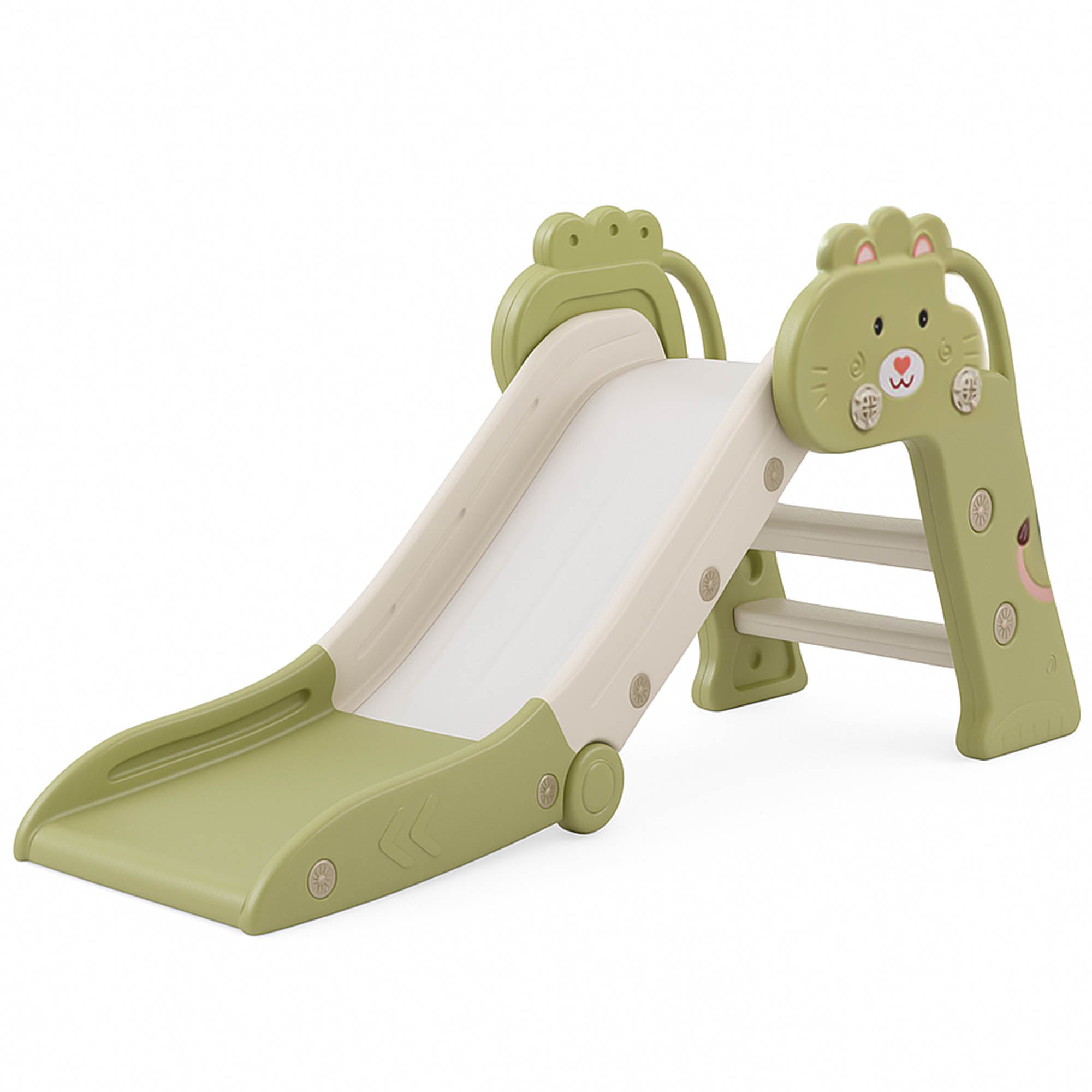 Bambini Glijbaan Groen/Wit