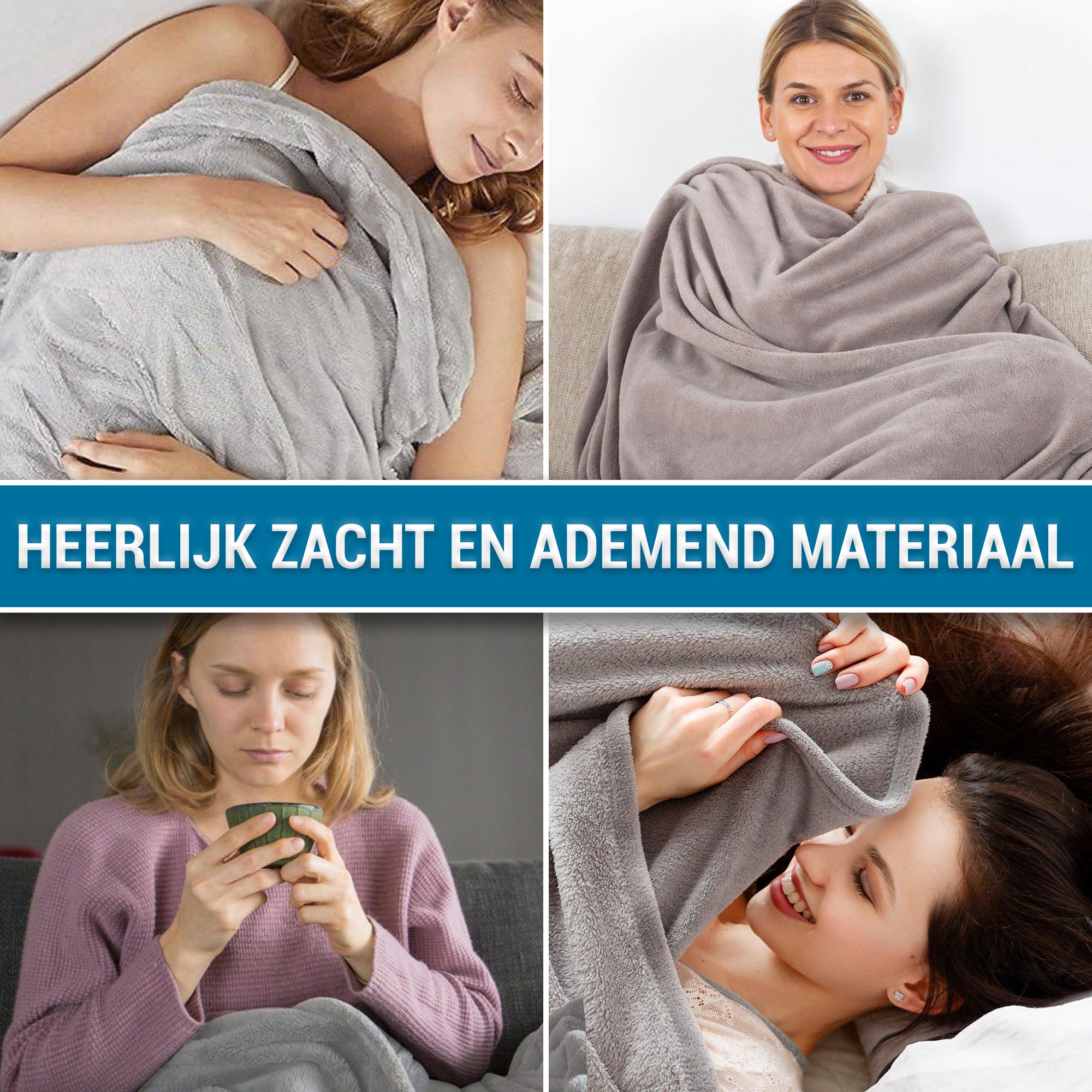 Elektrische Deken Grijs