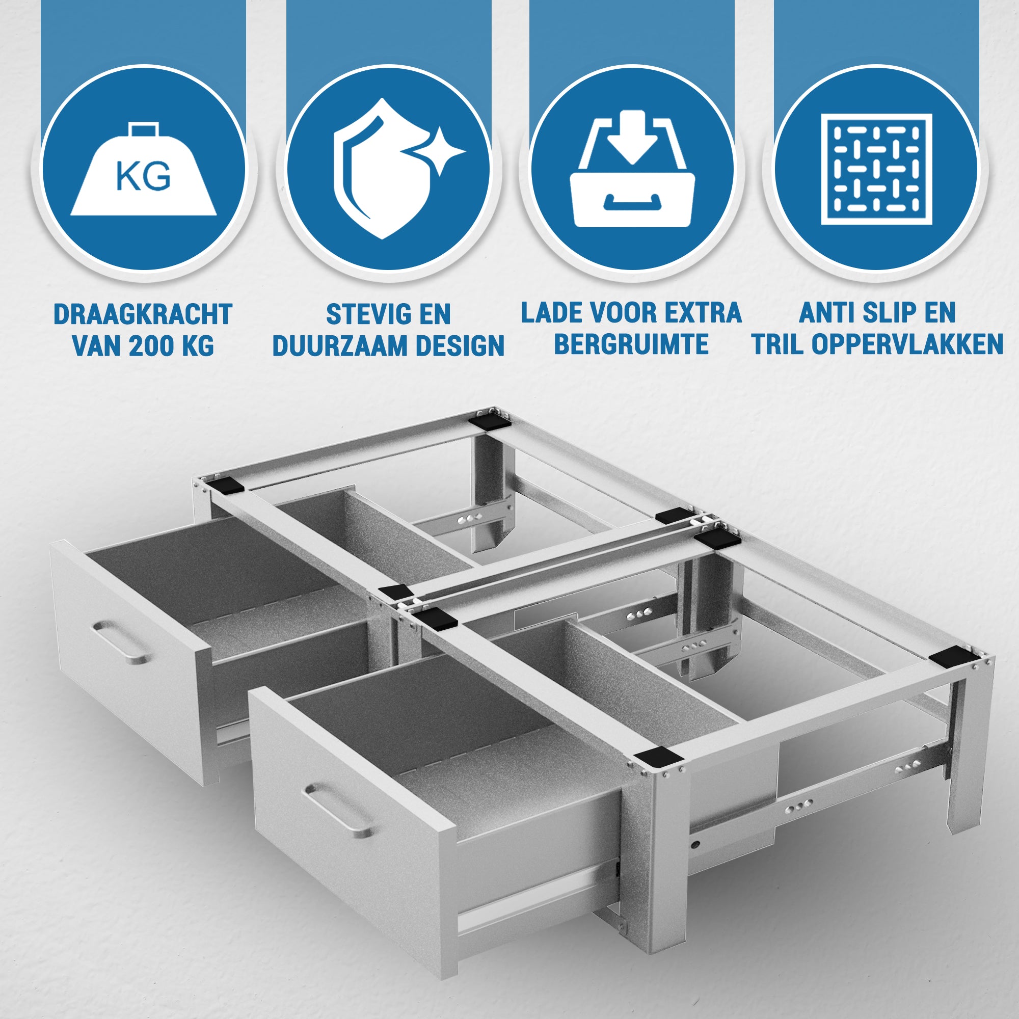 Wasmachine & Droger Verhoger