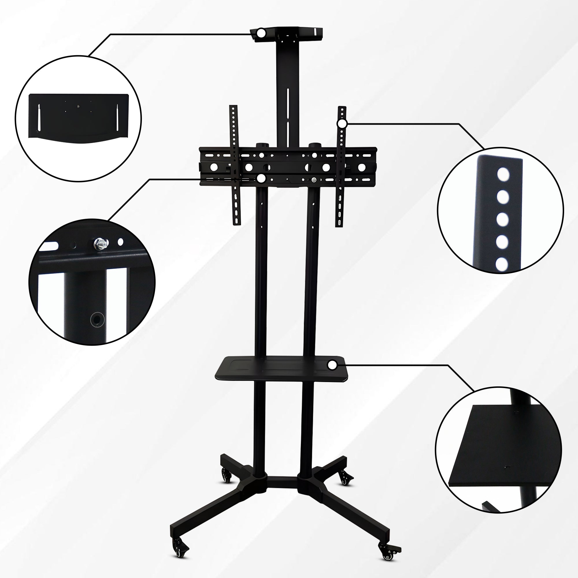 Verrijdbare TV-standaard