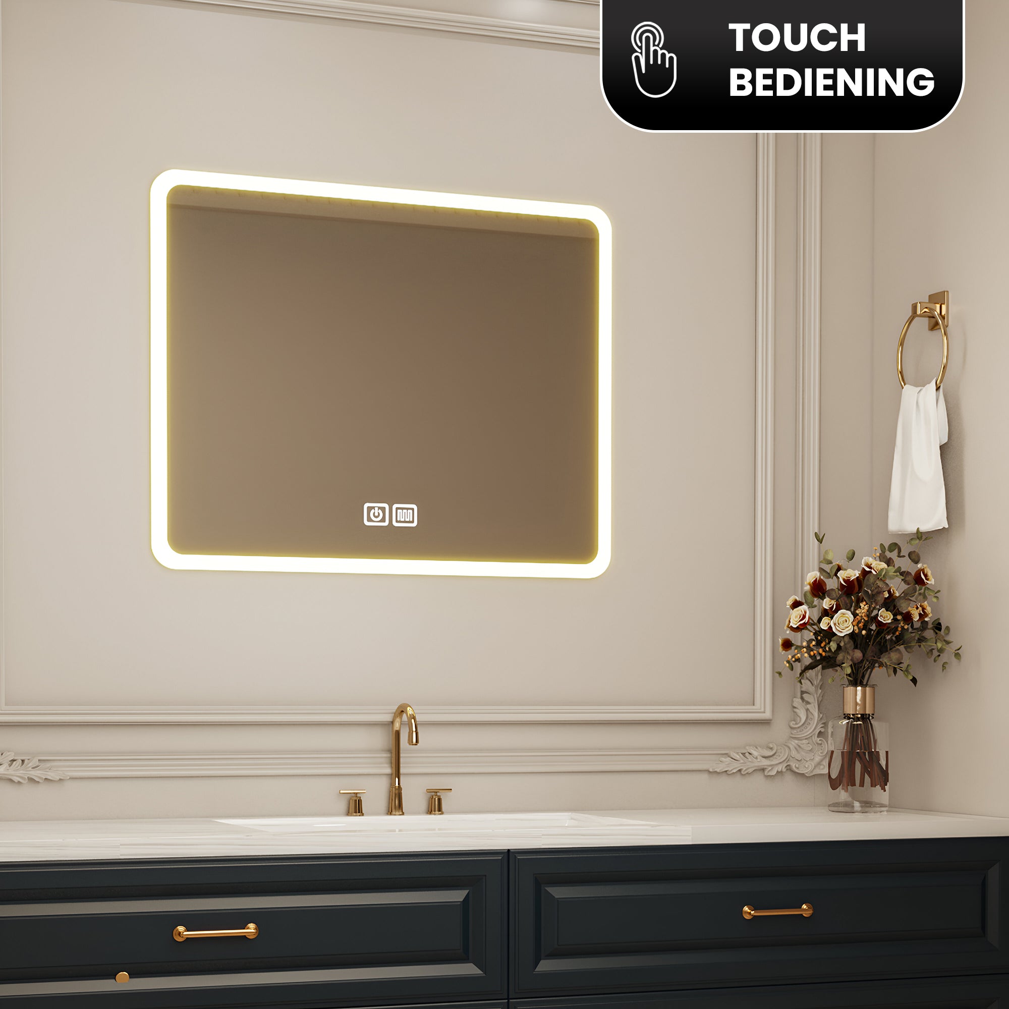 Badkamerspiegel met Verlichting