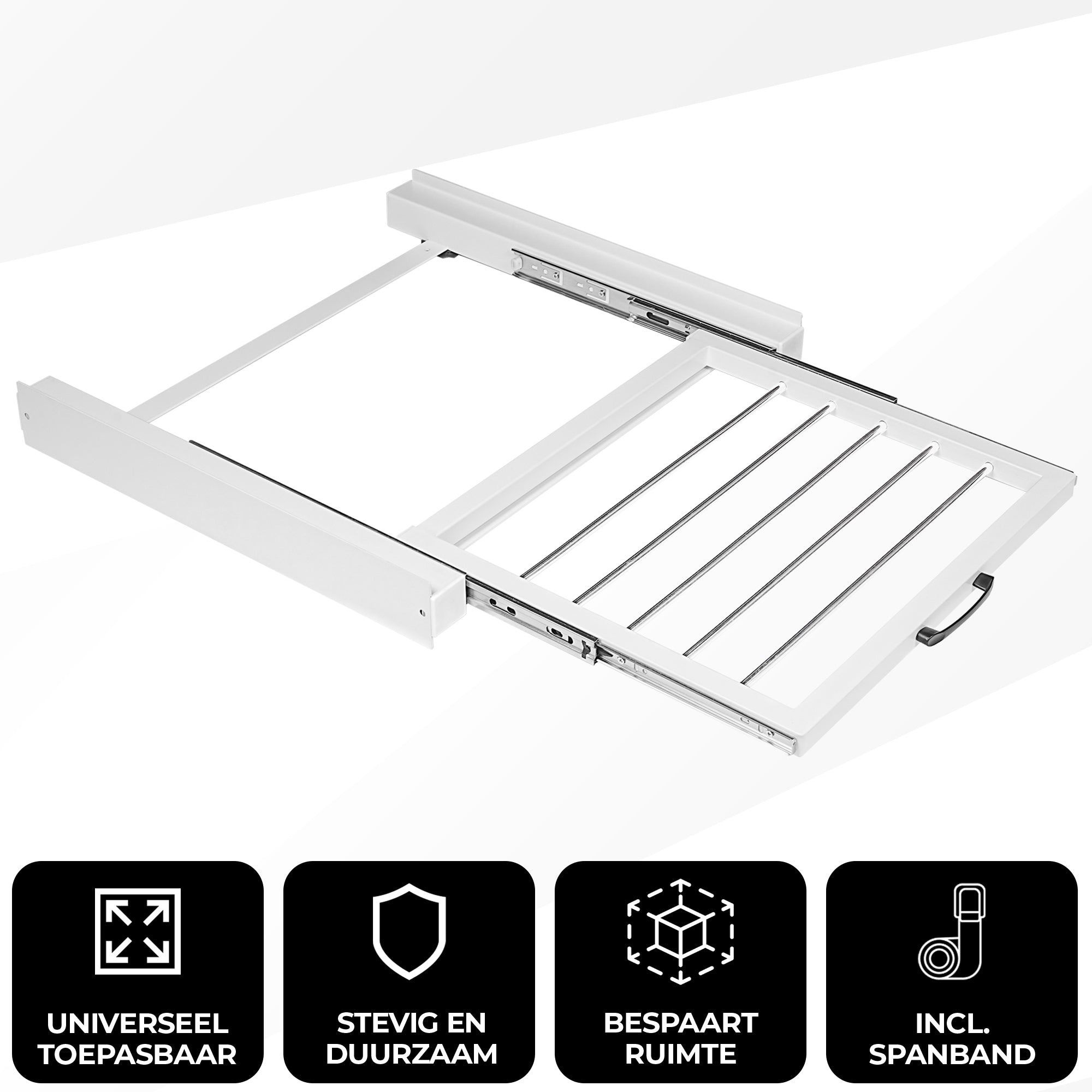 Wasmachine/droger Tussenstuk Wit