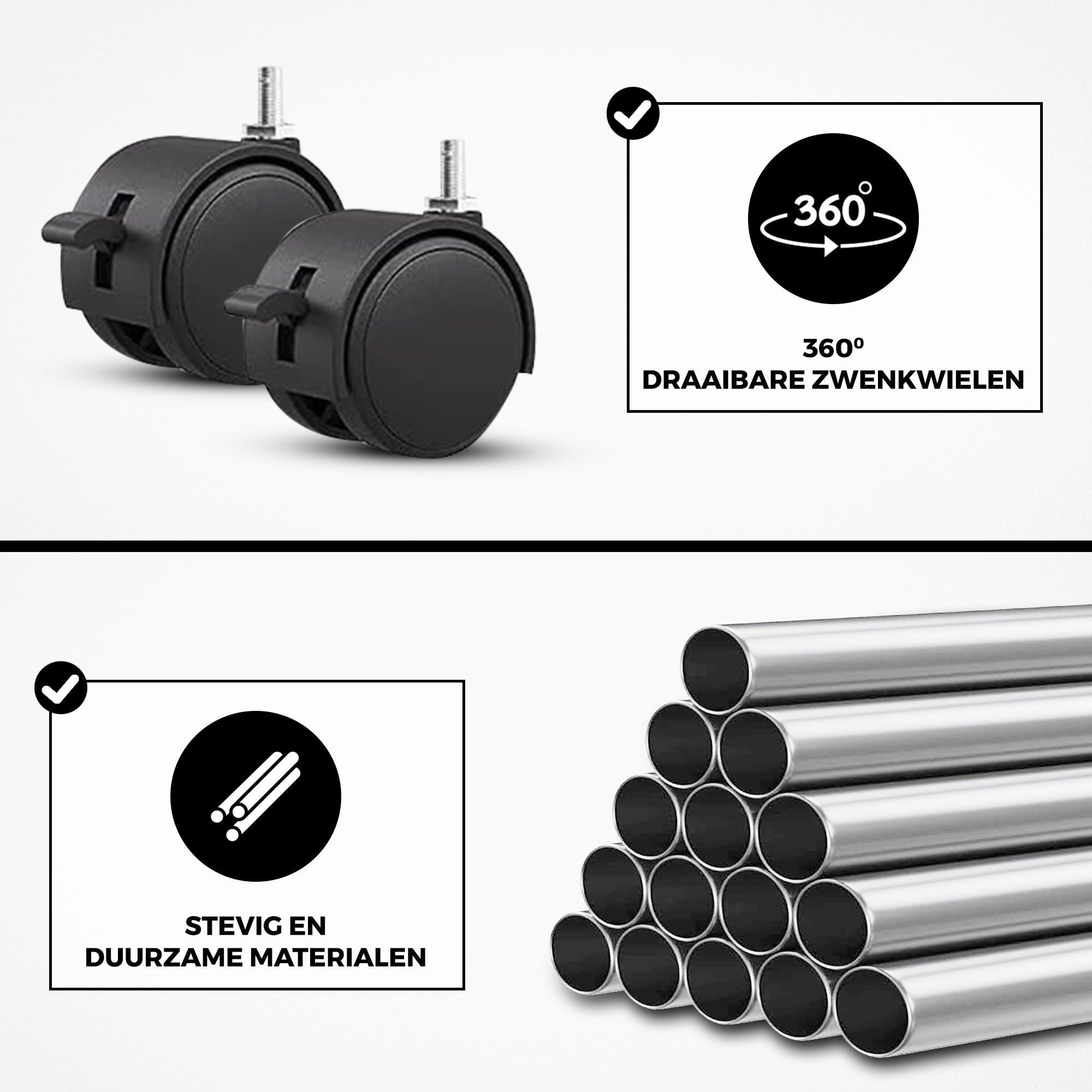 Droogtoren 3 Lagen Zwart