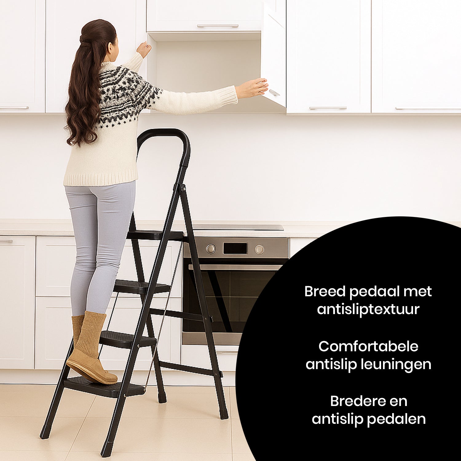 Huishoudtrap Zwart