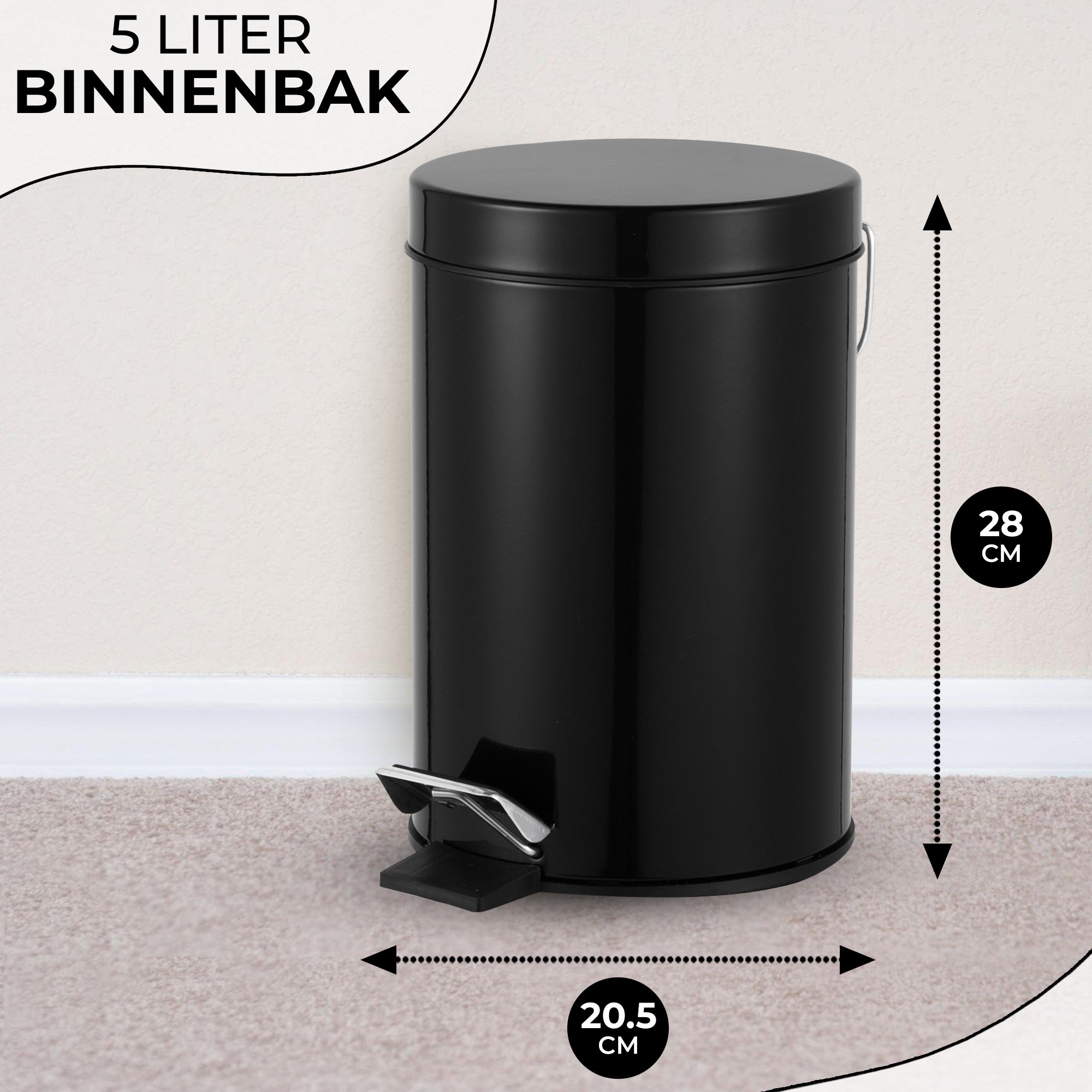 Prullenbak Met Pedaal