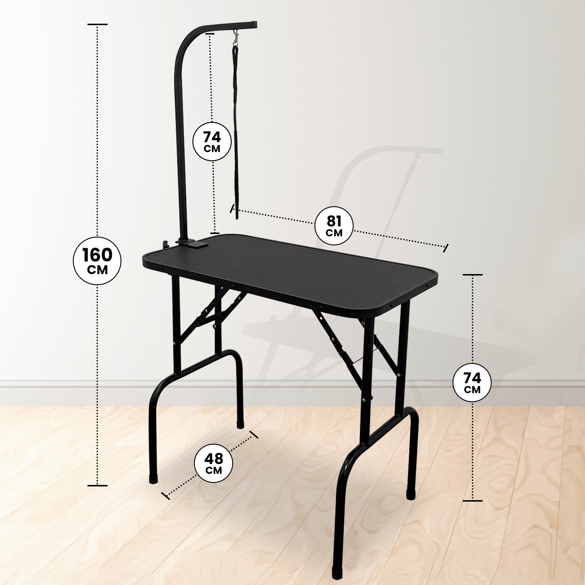 Hondentrimtafel Zwart