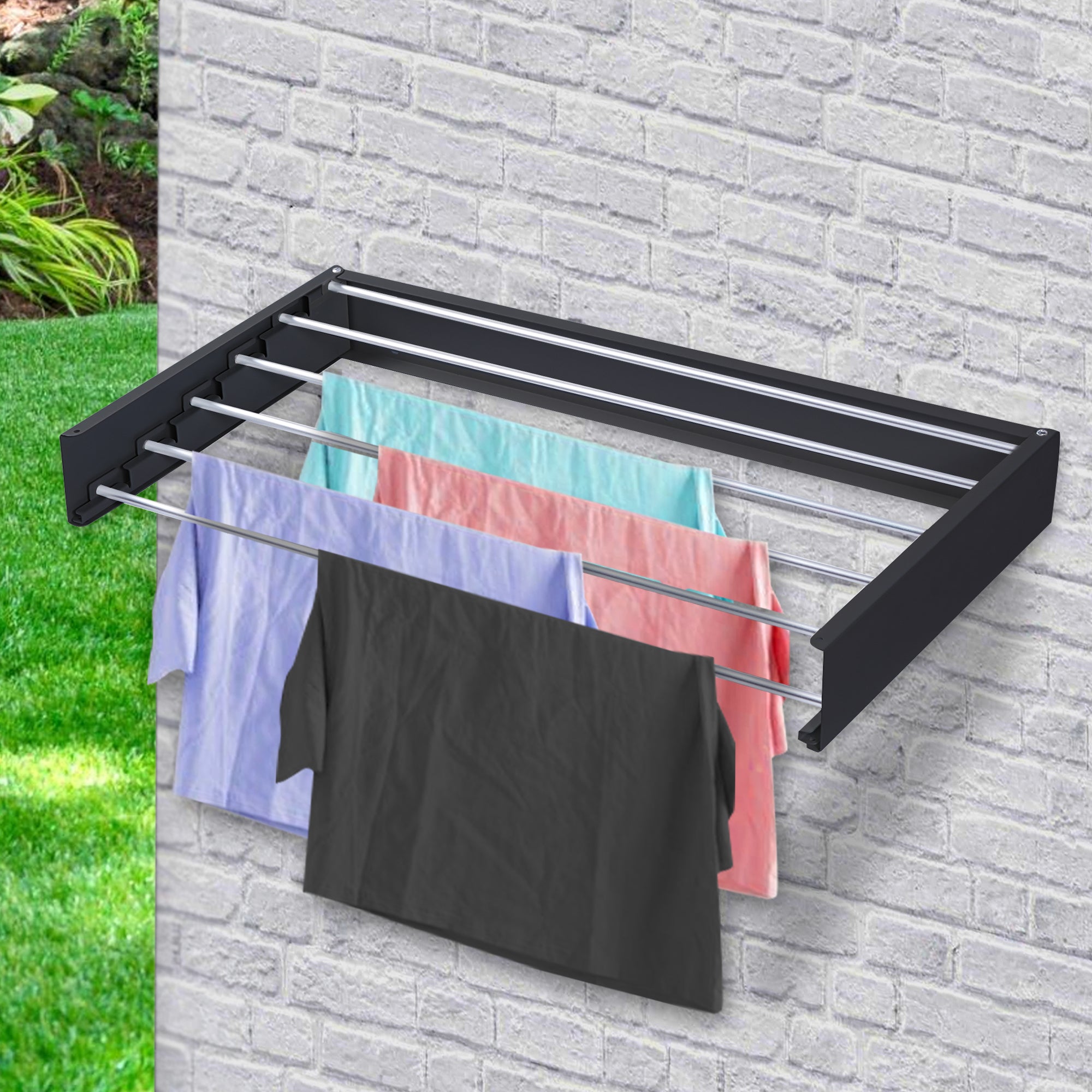 Wanddroogrek Muur Zwart