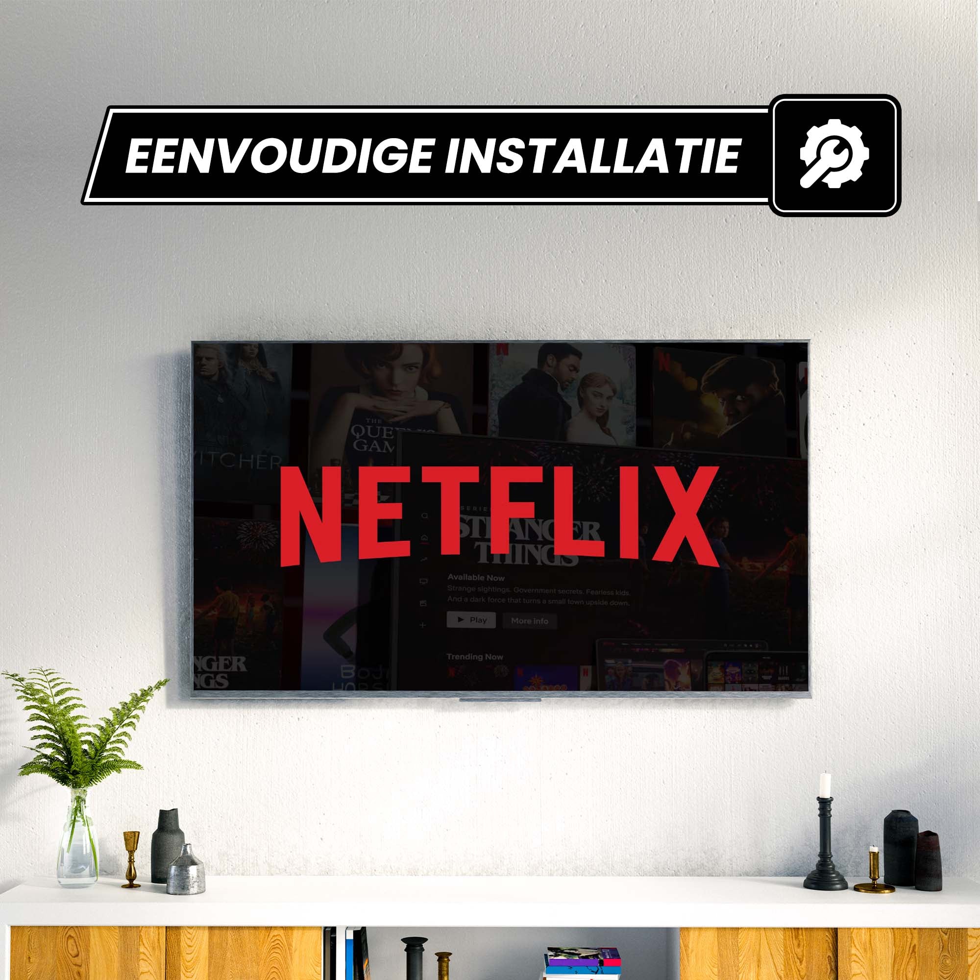 Bayt TV Muurbeugel KM004- Geschikt voor 40-80 inch