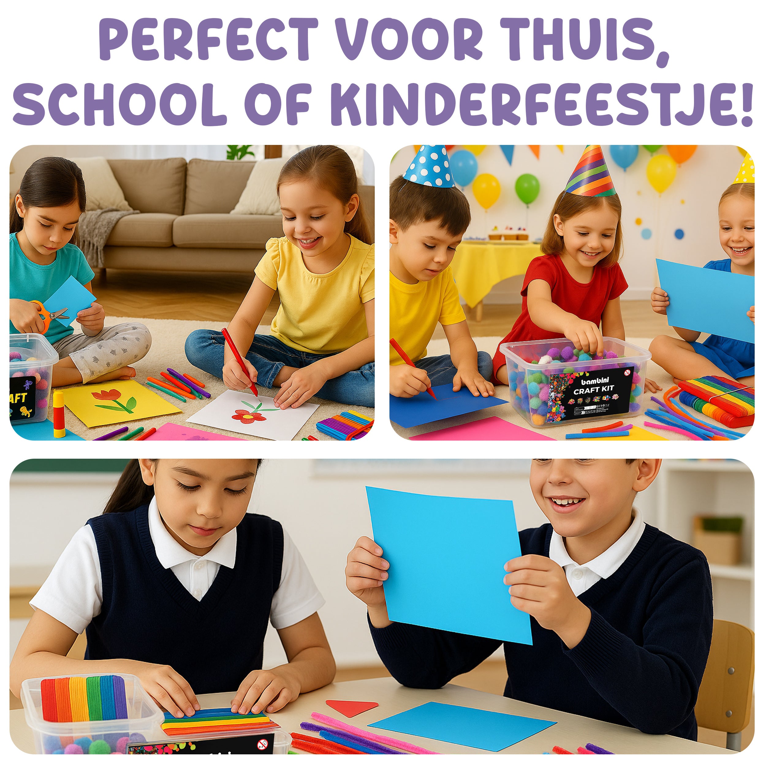 Bambini Knutseldoos - 2000 onderdelen