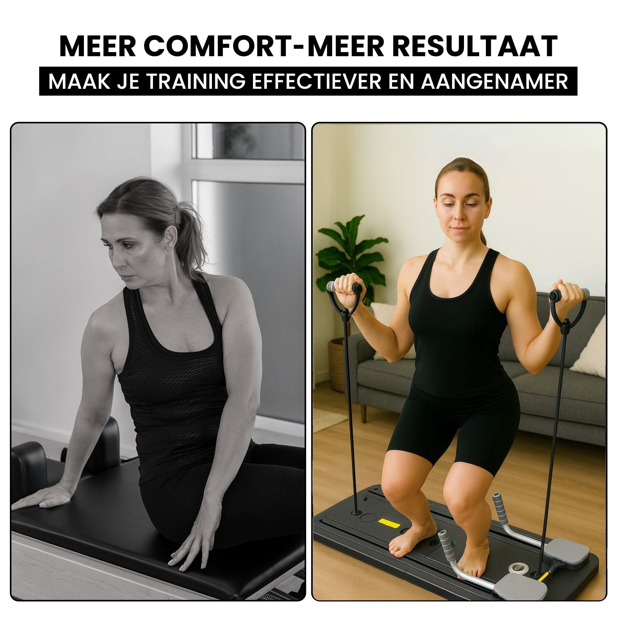 Pilates Board 8-in-1 Zwart