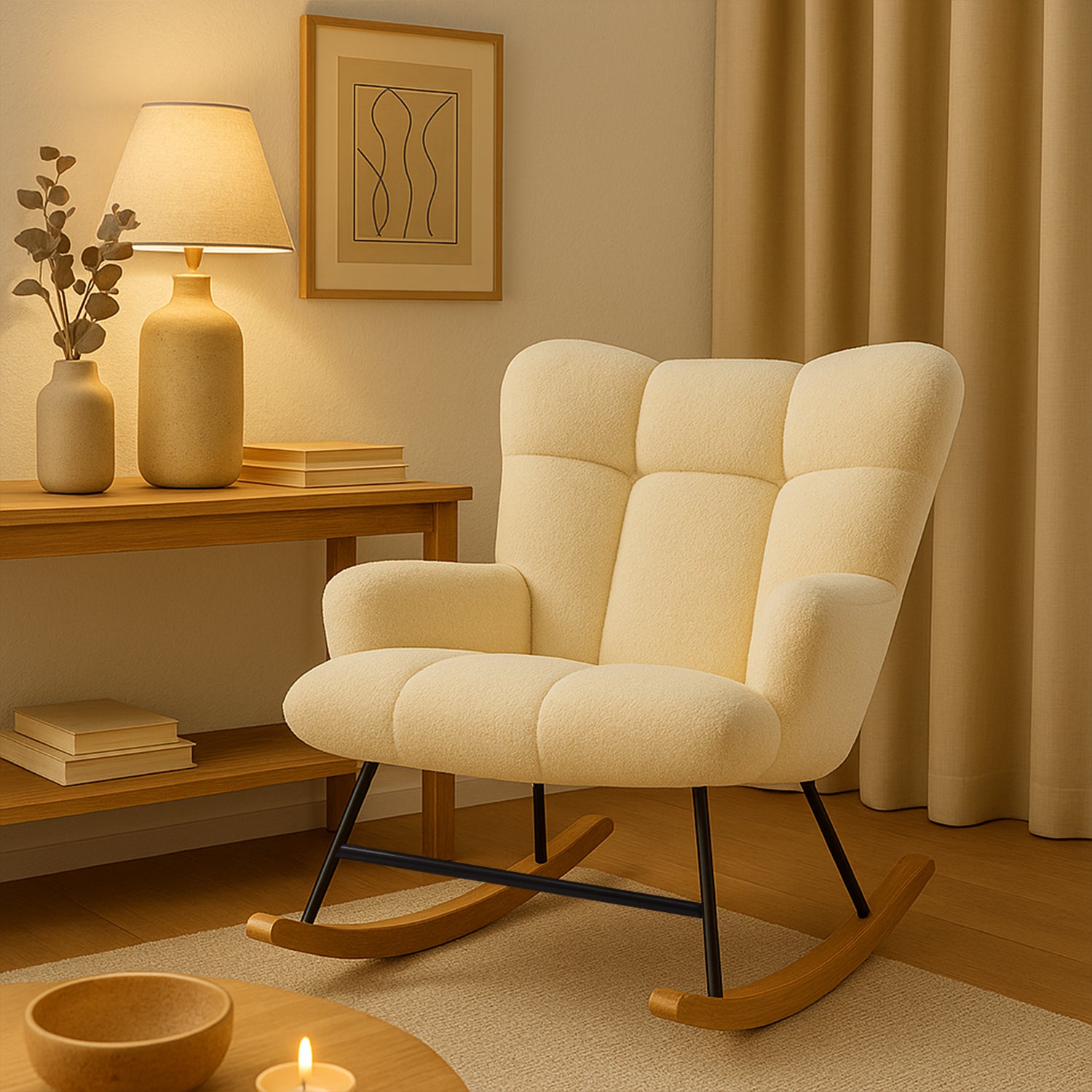 Bayt Schommelstoel - Wit