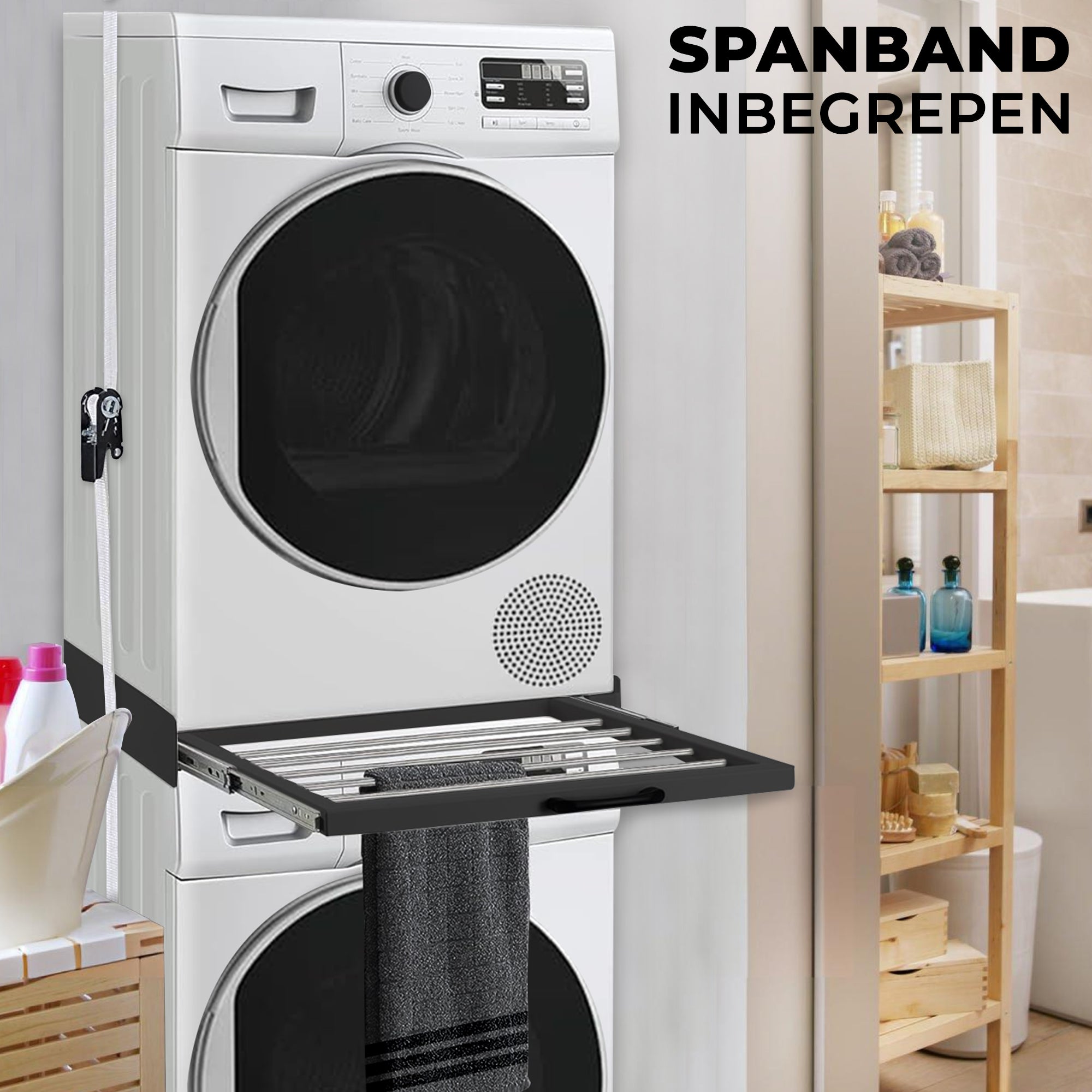 Wasmachine/droger Tussenstuk