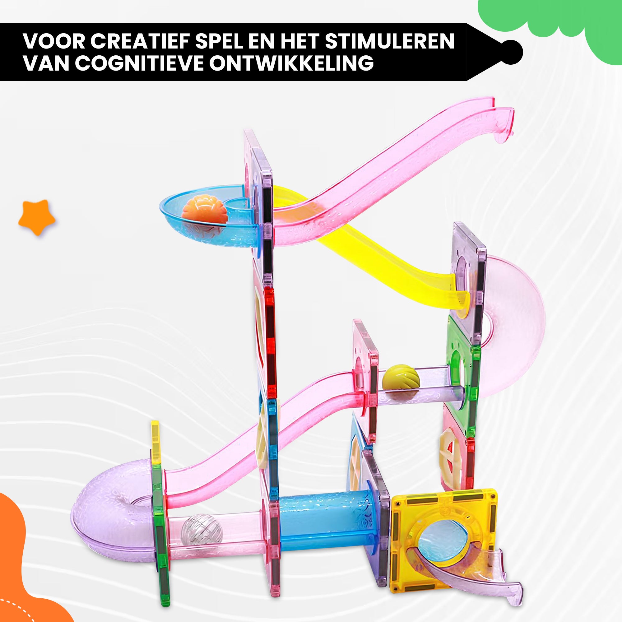 Magnetisch knikkerbaan