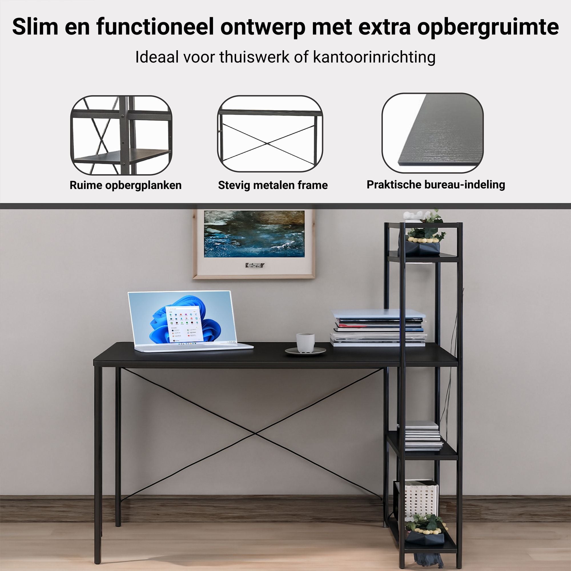 Bureau Met Plankjes