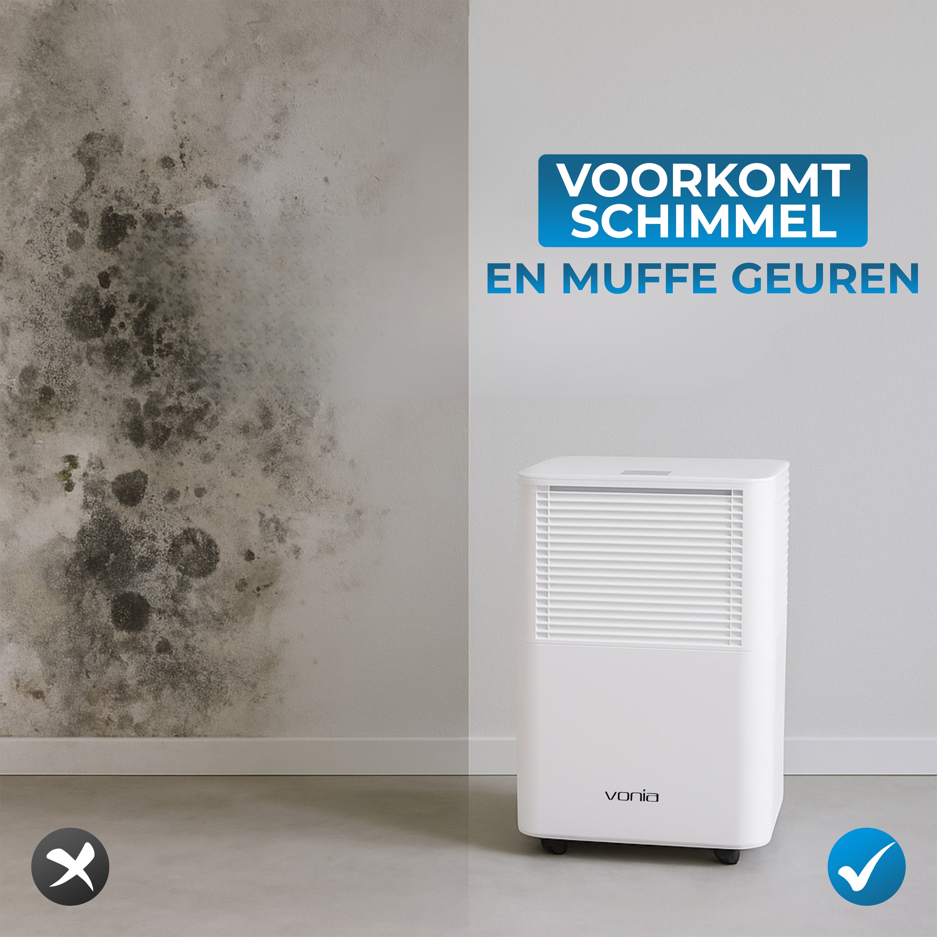 Vonia Luchtontvochtiger 12L