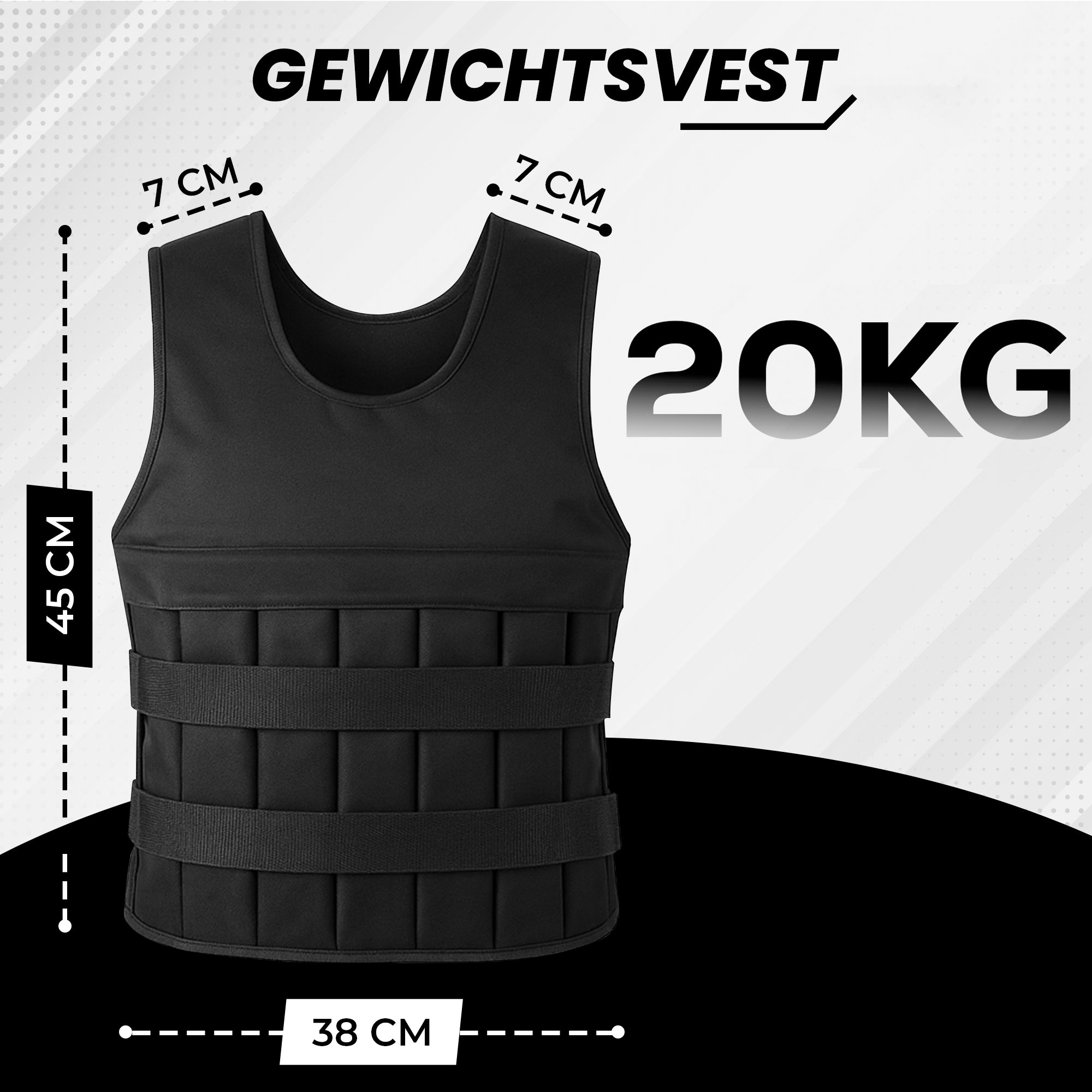 Gewichtsvest 20KG