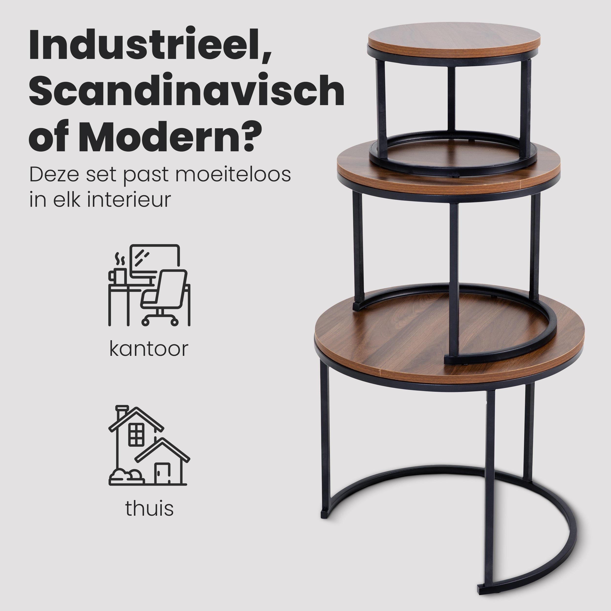 Bayt Salontafel set - 3 stuks