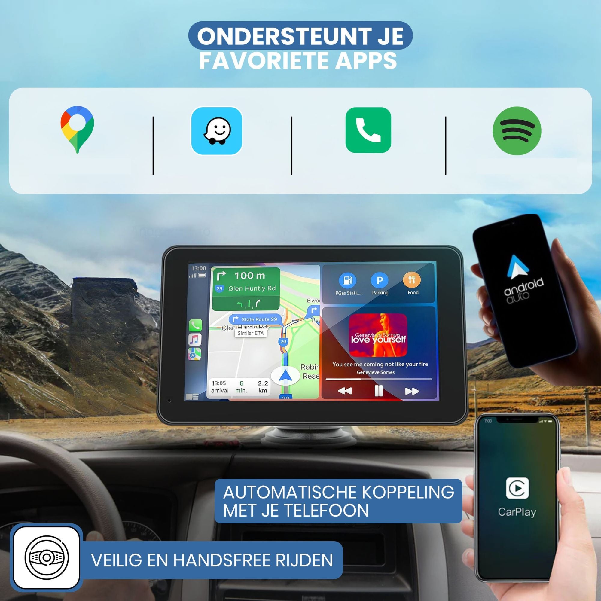 Travli Carplay Scherm