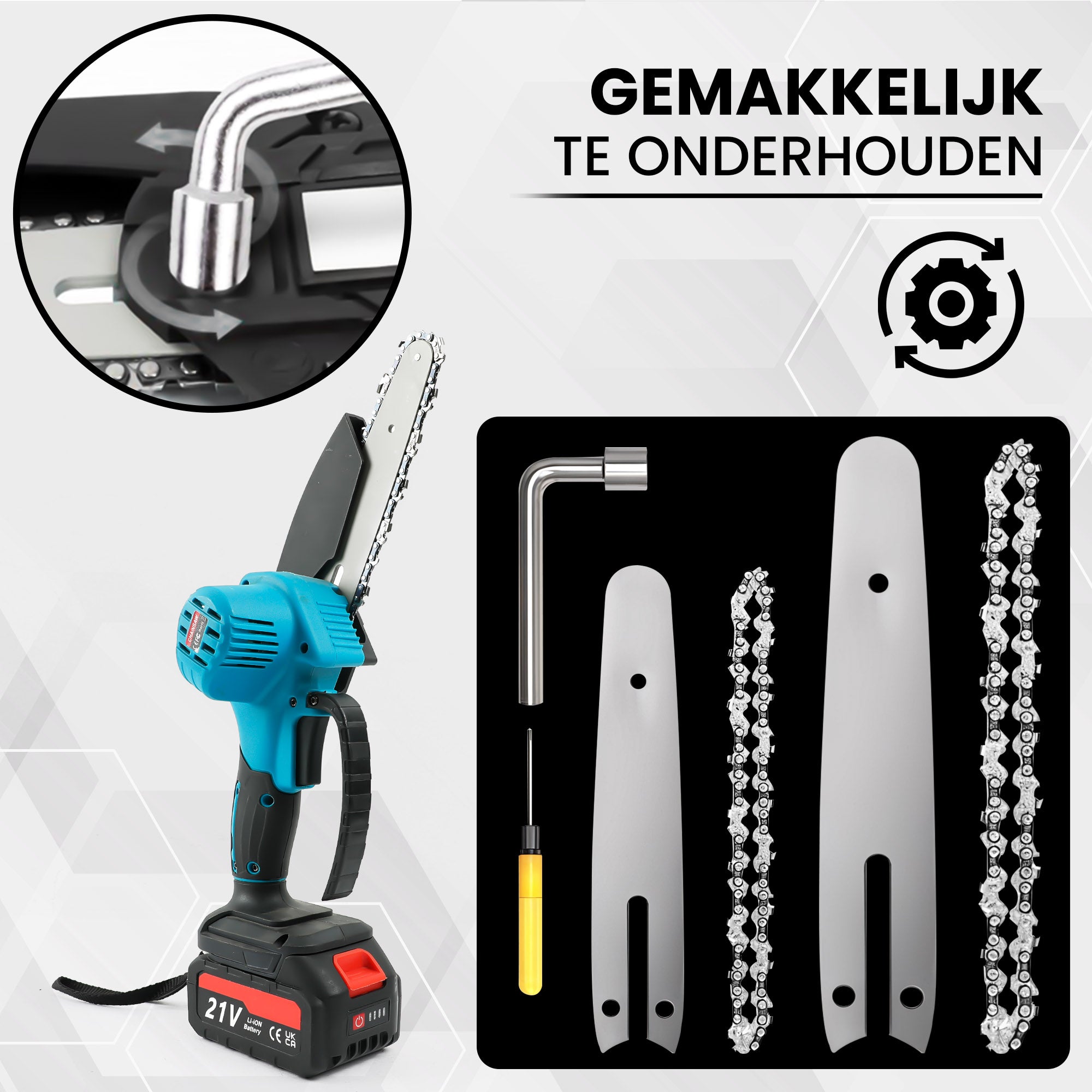 Toolx - Mini kettingzaag