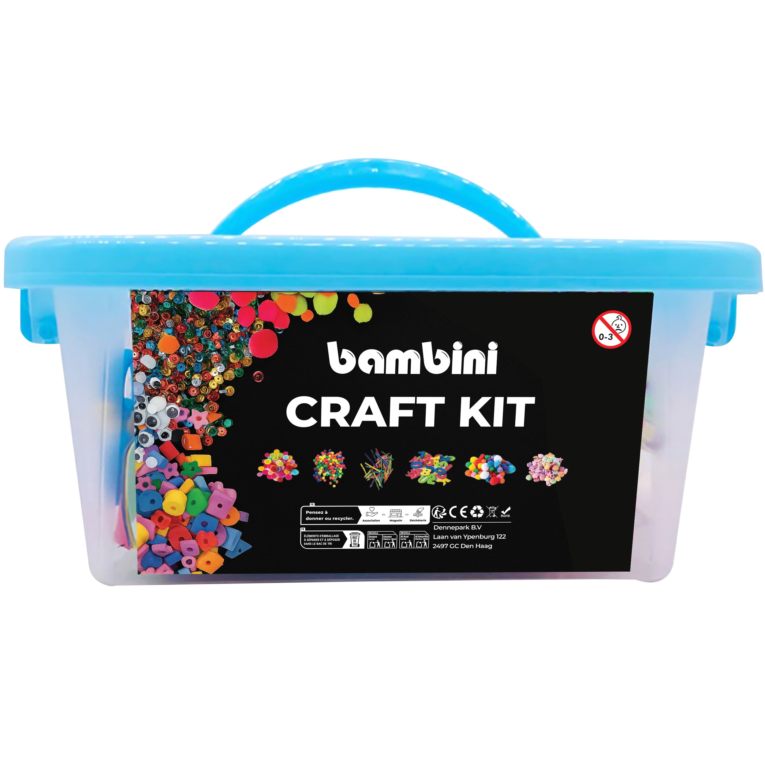 Bambini Knutseldoos - 2000 onderdelen