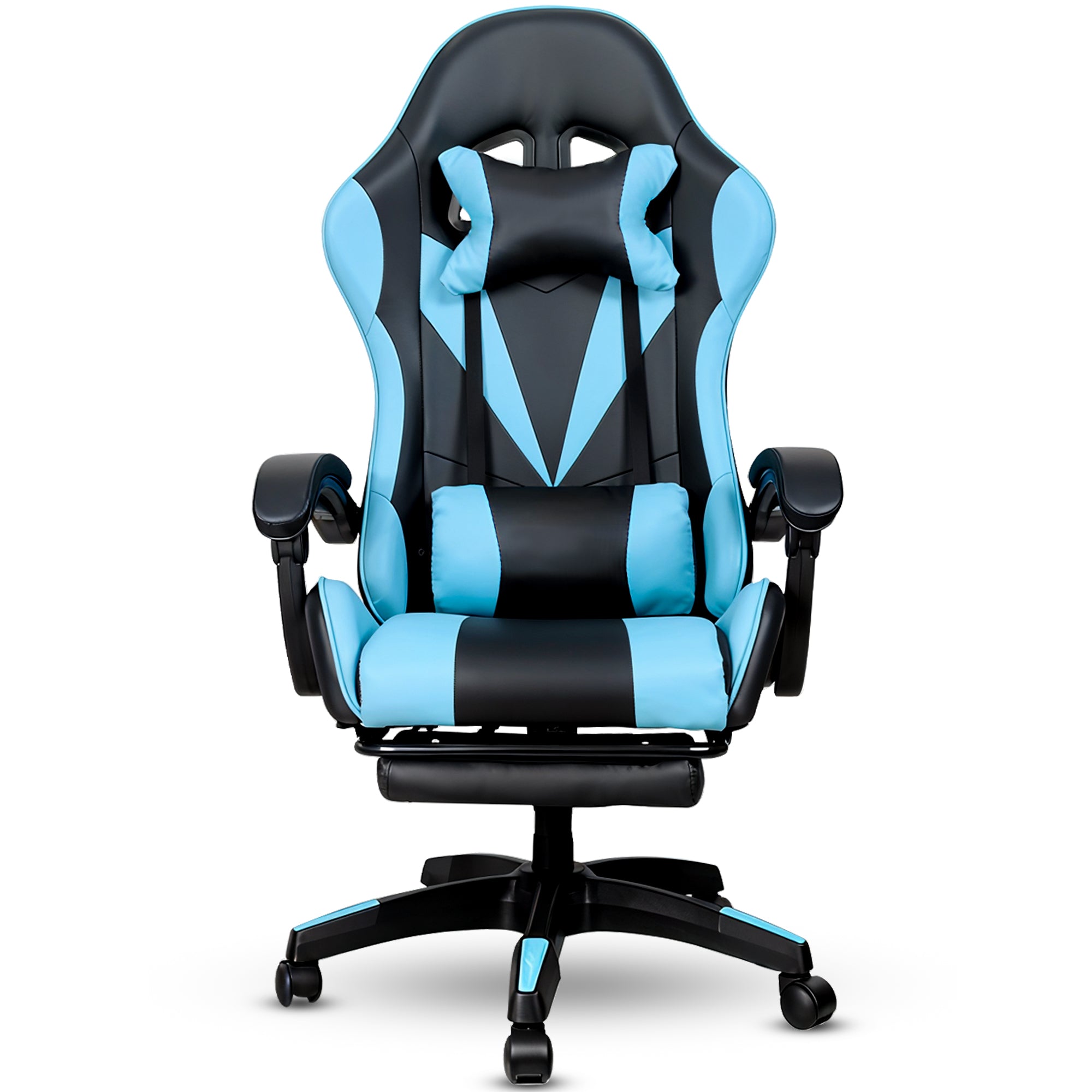 Bayt Gaming Stoel - Cyaan/Zwart