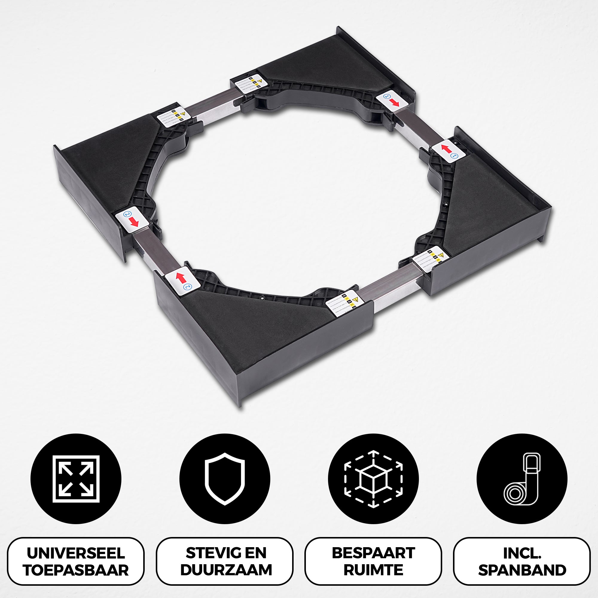 Wasmachine/droger tussenstuk