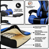 Bayt Gamingstoel Zwart/Blauw