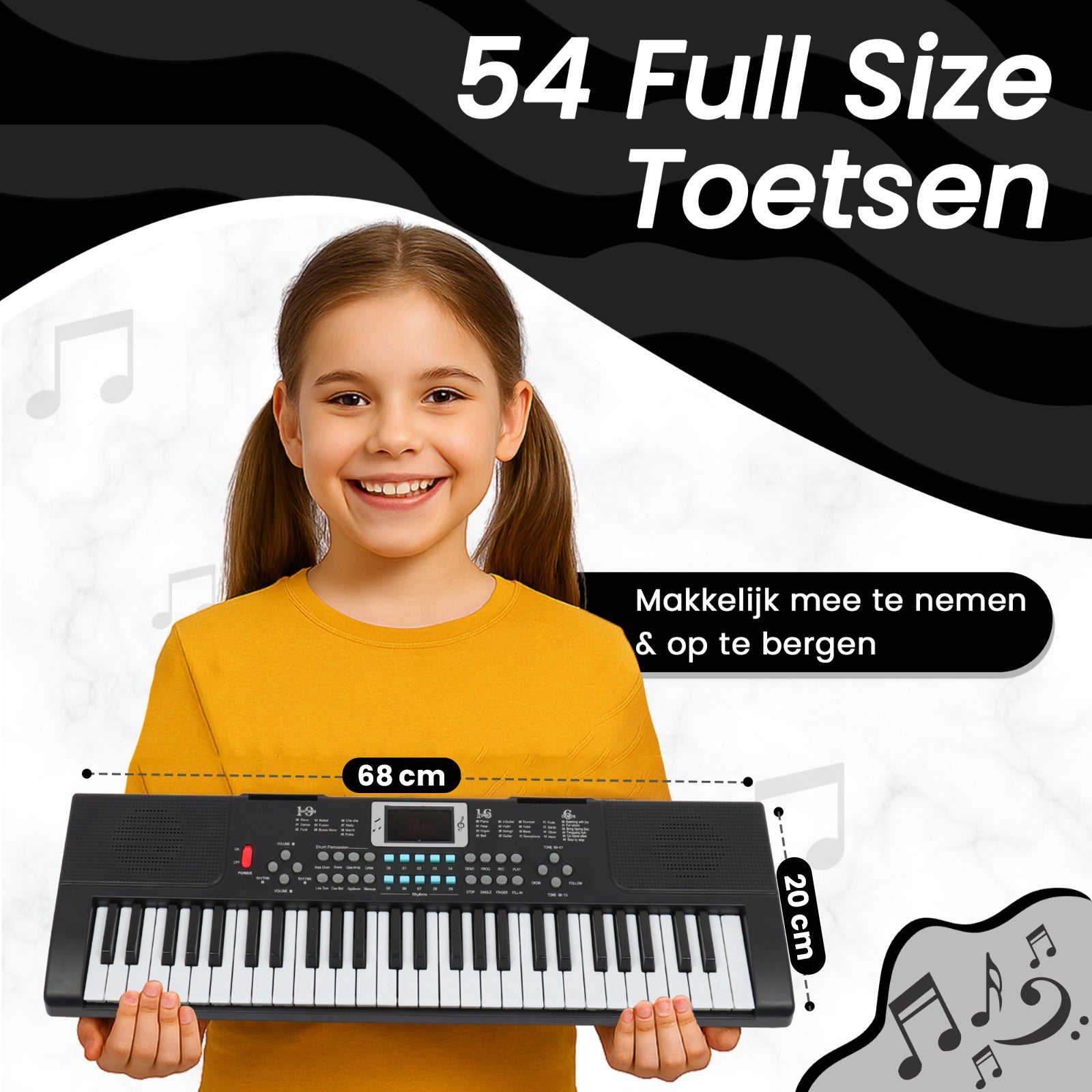 Keyboard 54 Toetsen
