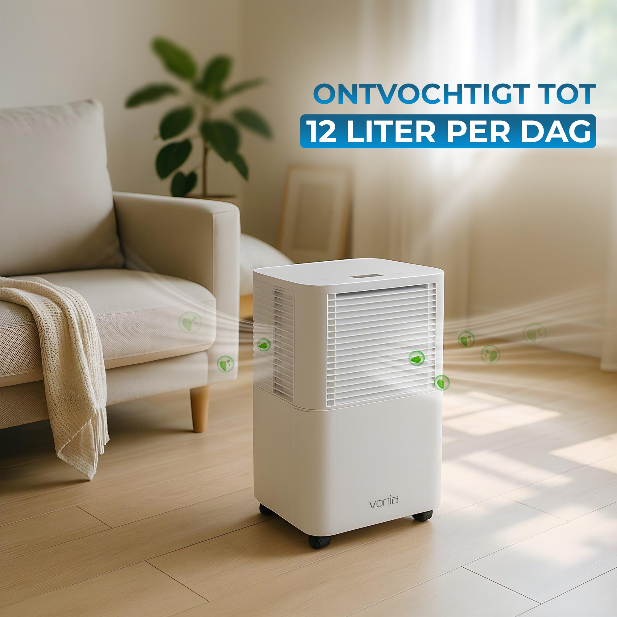 Vonia Luchtontvochtiger 12L