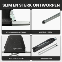 Kampeerbed Zwart
