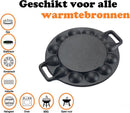 Poffertjespan – 19 poffertjes