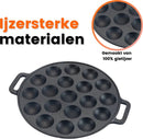 Poffertjespan – 19 poffertjes