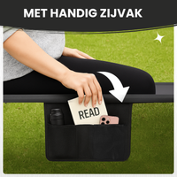 Kampeerbed Zwart