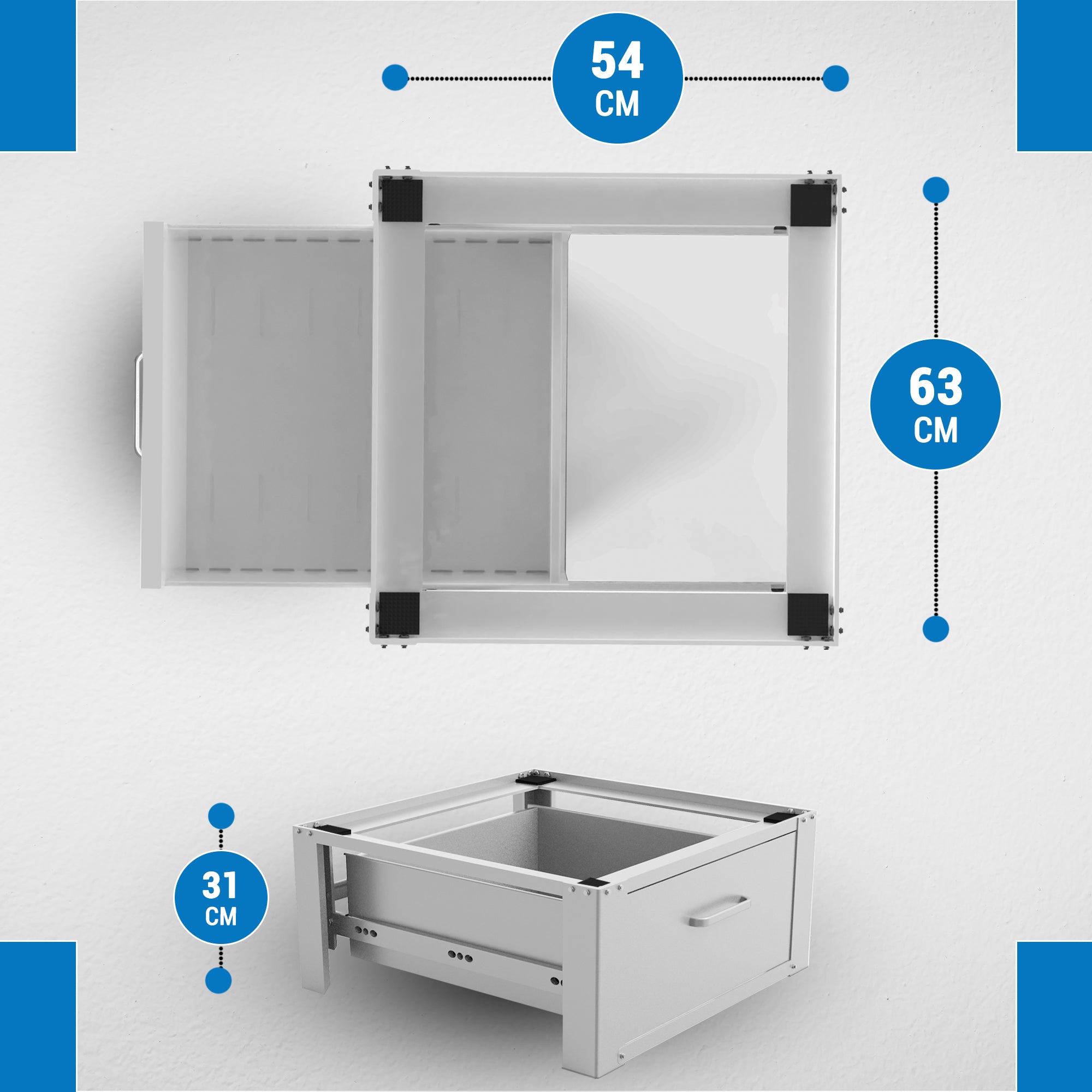 Wasmachine Verhoger