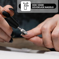 Nagelvijl Zwart