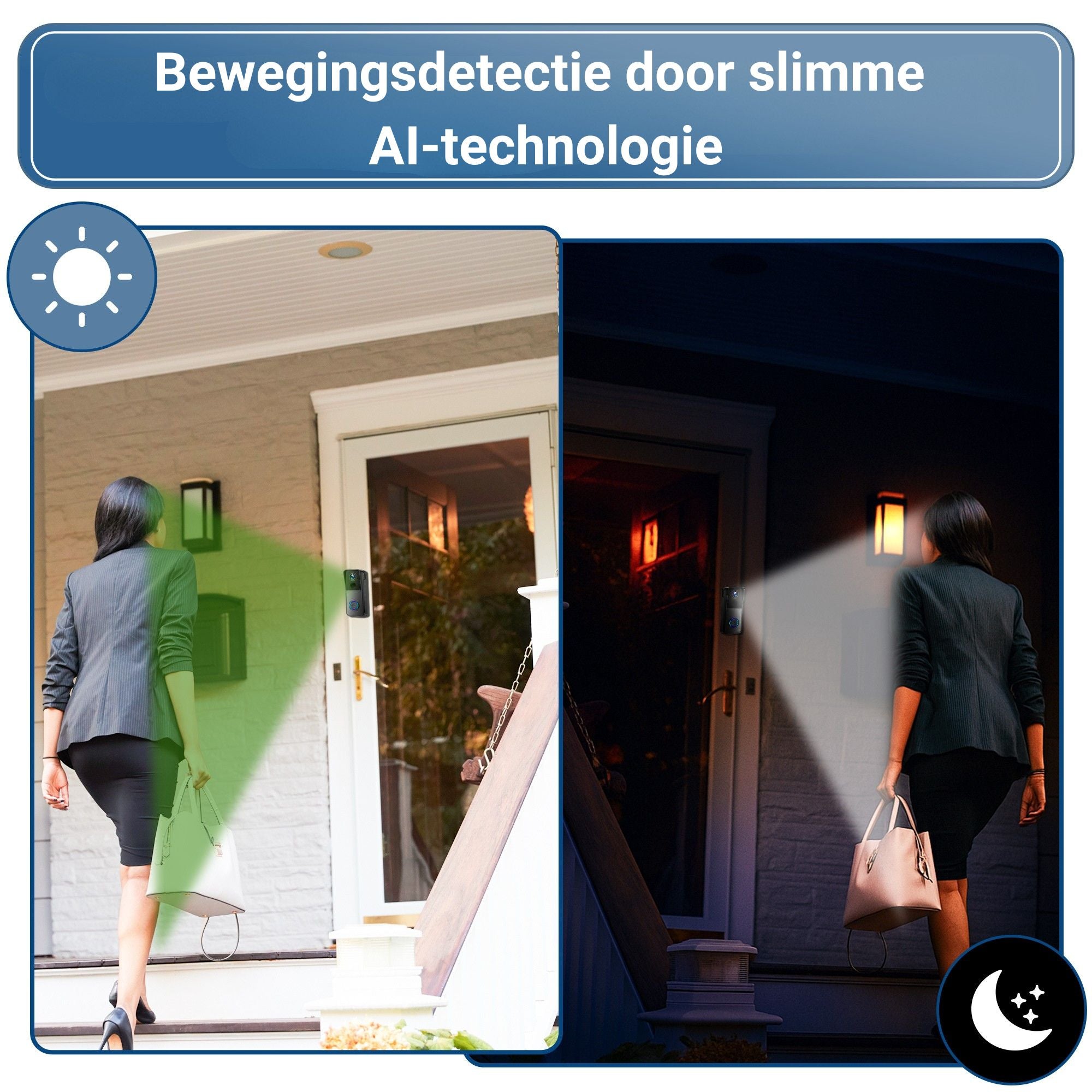 Deurbel met Camera Zwart