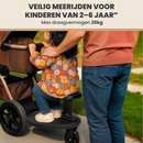 Meerijdplankje met Zitje Zwart