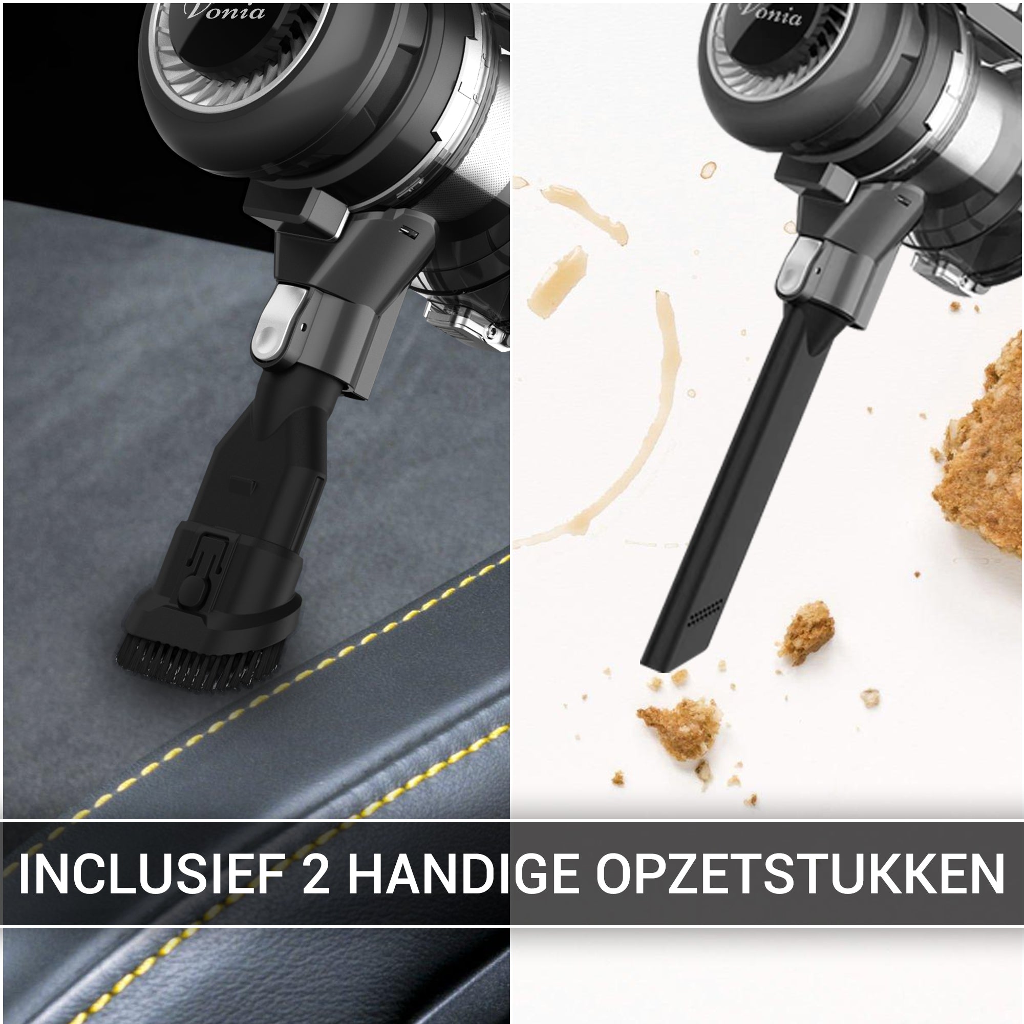 Draadloze Steelstofzuiger