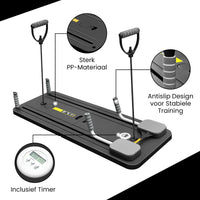 Pilates Board 8-in-1 Zwart