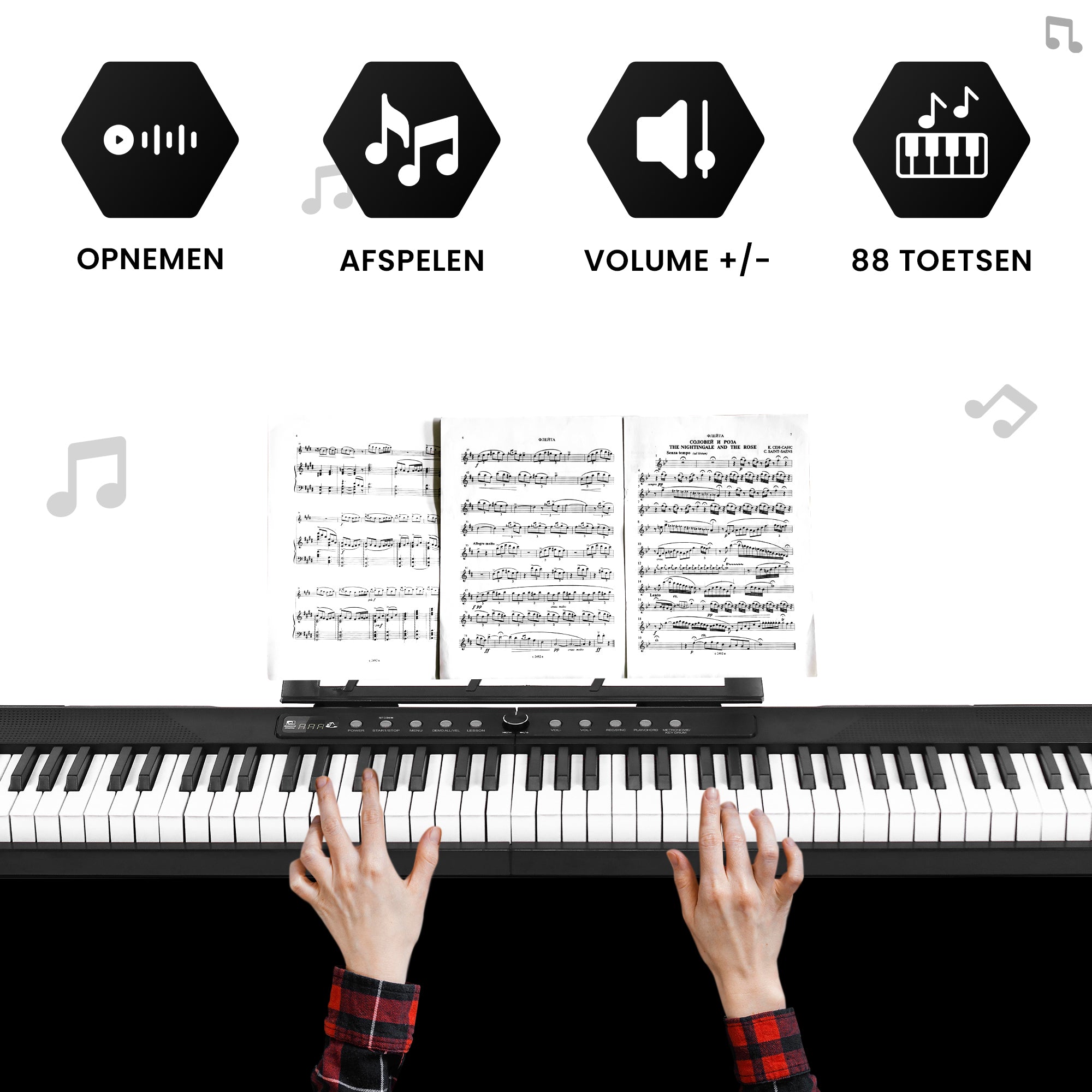 Playon Keyboard - 88 toetsen