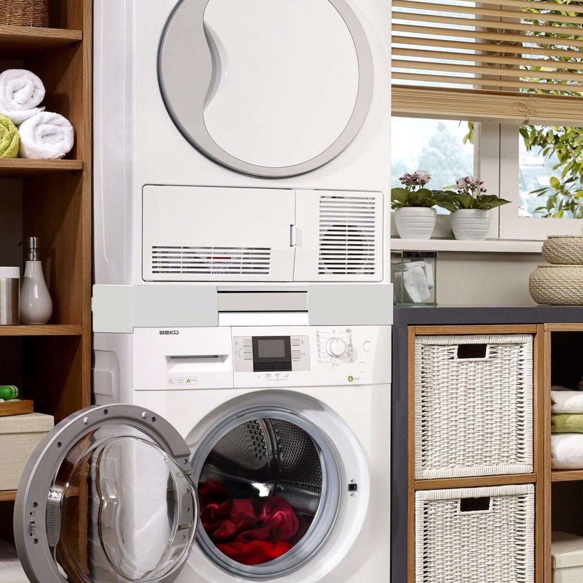Wasmachine/droger Tussenstuk