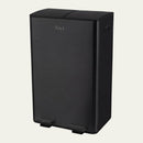 Prullenbak 60 Liter (2x30L) met Pedaalbieding - Zwart