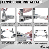Wasmachine Verhoger