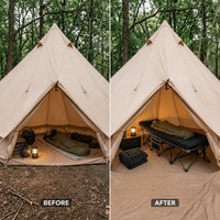 Veldbed met Kussen