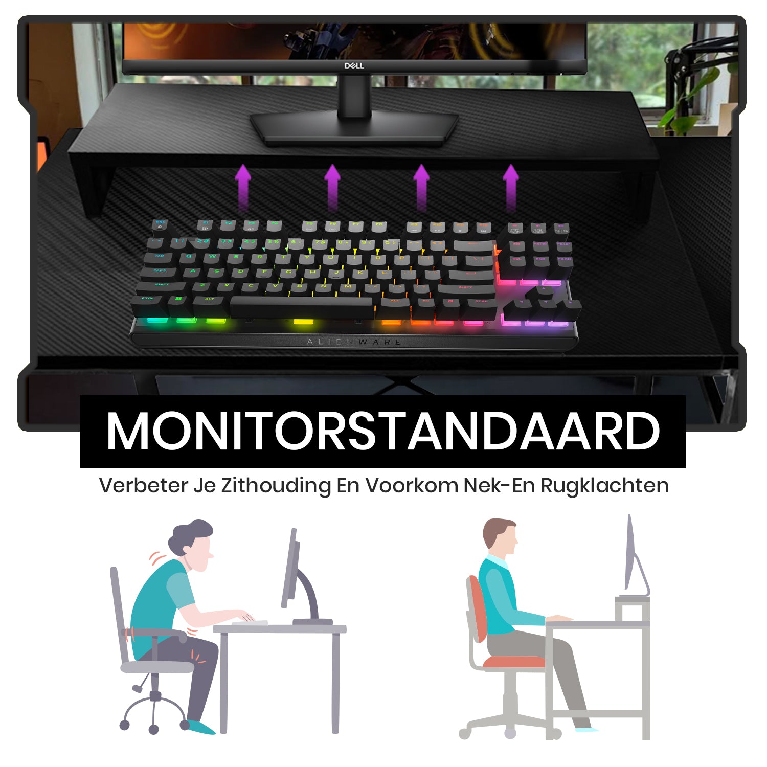 Game Bureau Met Monitorstandaard