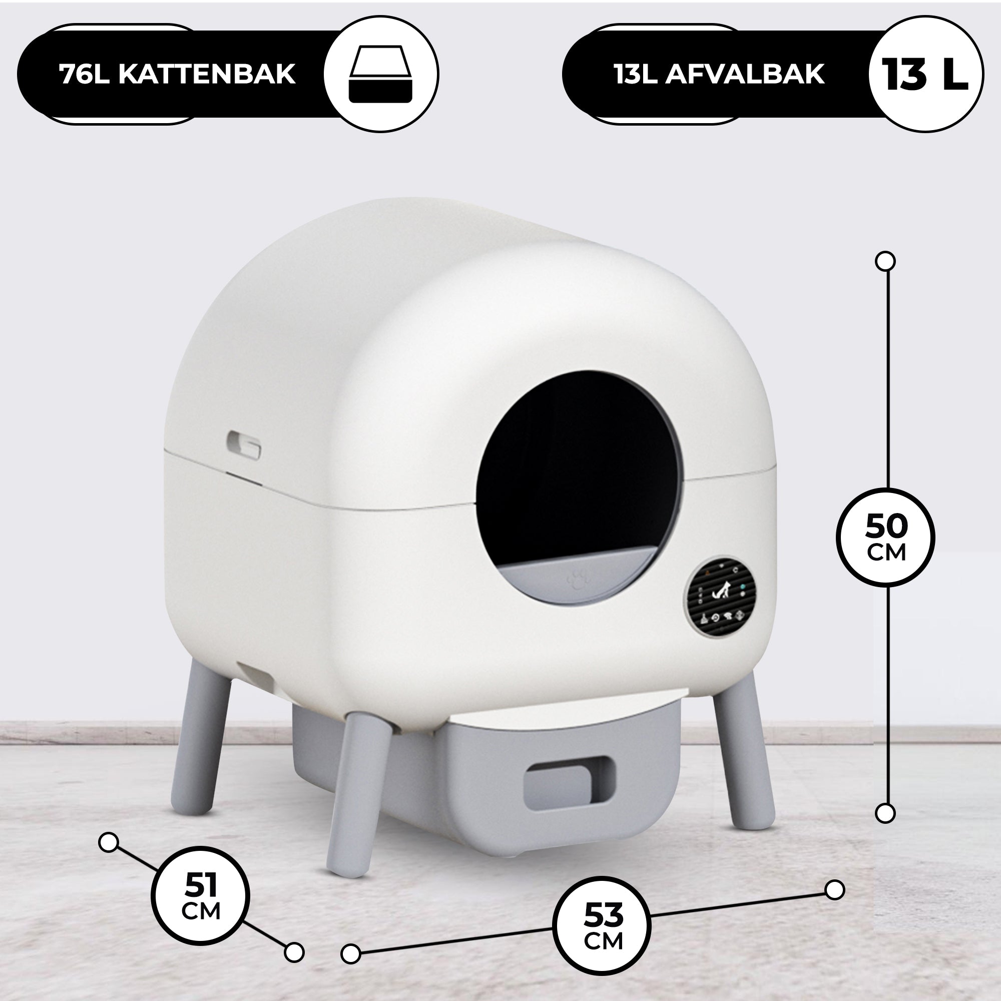 Automatische Kattenbak