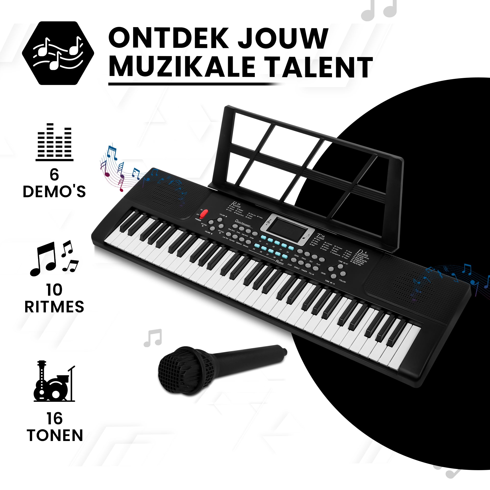 Keyboard 61 Toetsen