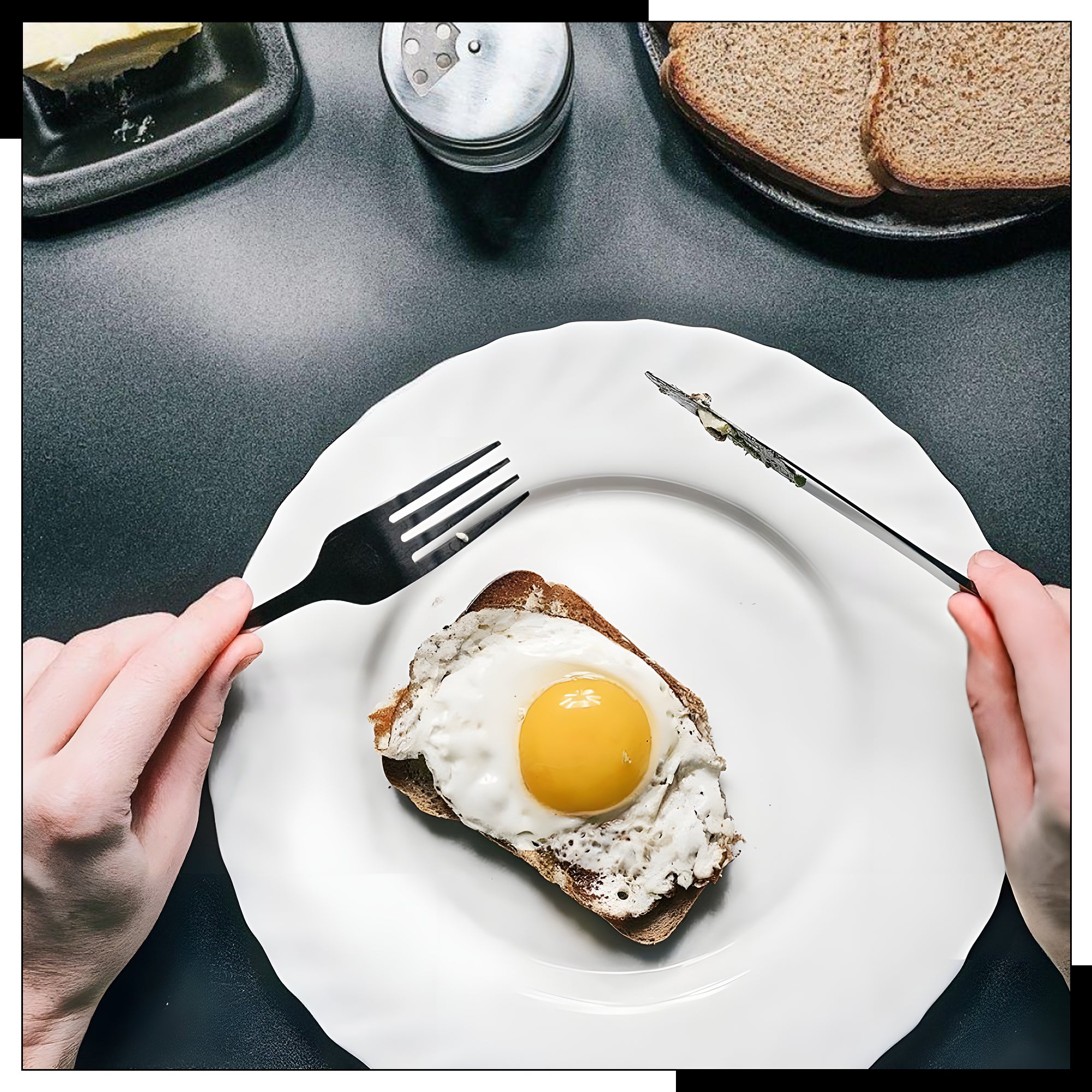 Bestekset Zwart